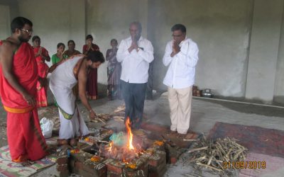 Saraswathi Pooja in the school premises-2019